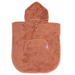 Poncho med V-udskæring