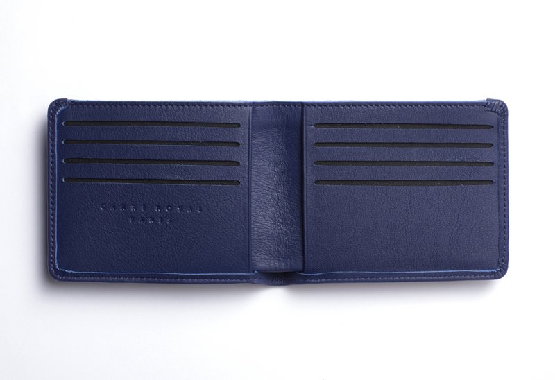 Navy minimalistisk tegnebog