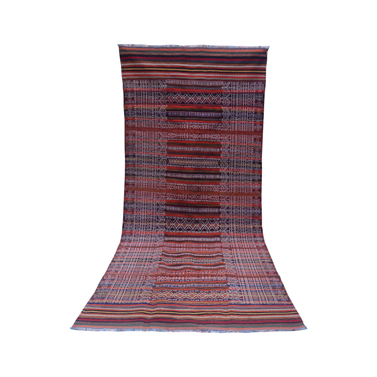 Baluch Soumak Mule Fawn Vintage vloerkleed