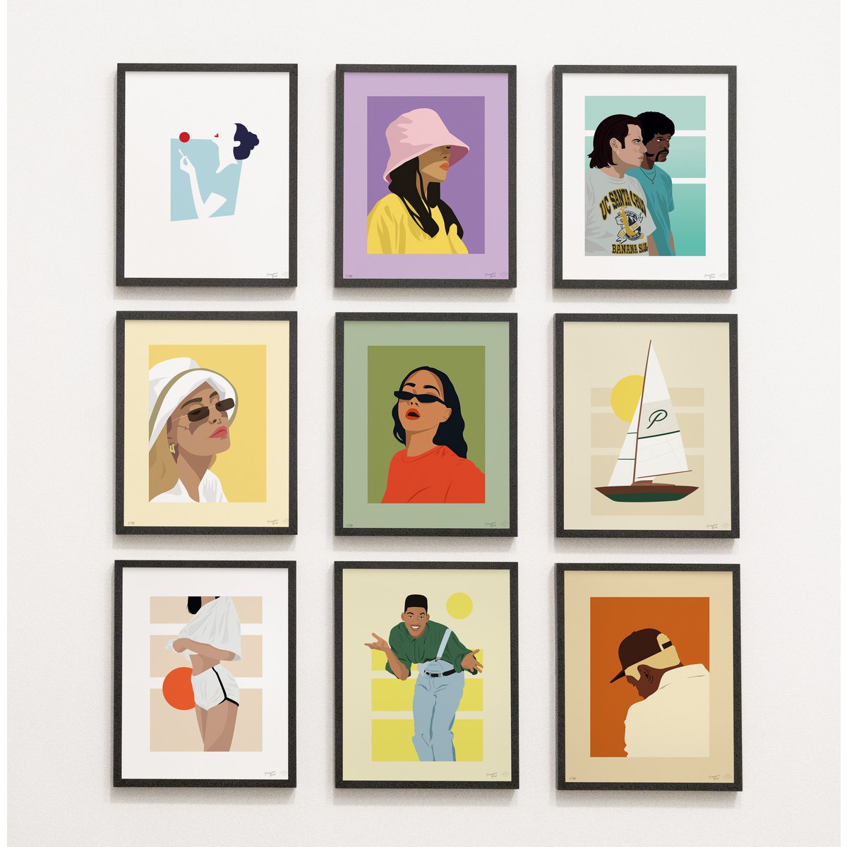 Poster "Chill Time" - A4 & 30x40cm - Art print