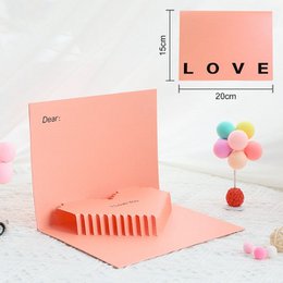 3D -kort - Minimalistisk kærlighedskort