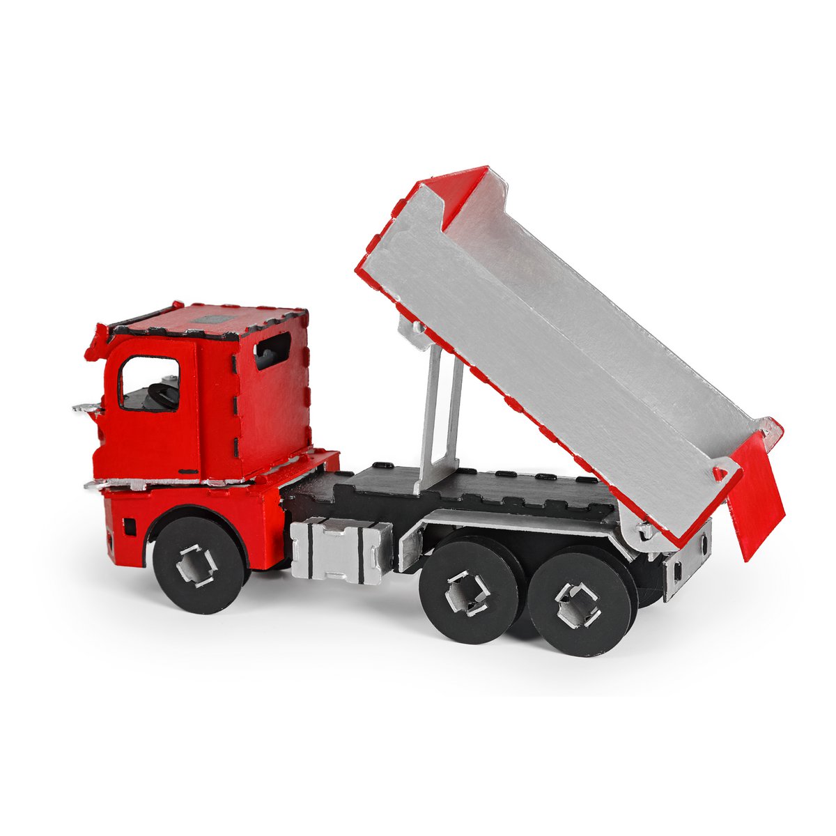 Big Truck Car, juguete de cartón para construcción, bricolaje, 3D, 5+, regalo