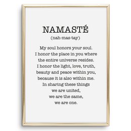 Poster: Namasté