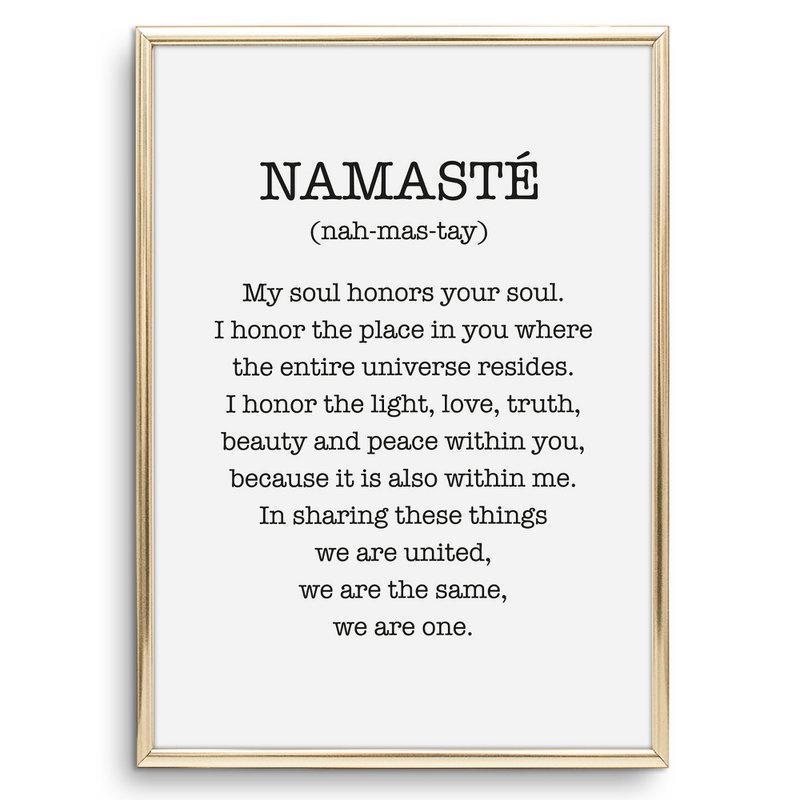 Poster: Namasté