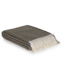 Merino/Cashmere Throwd Deken Milaan Verde Orlo