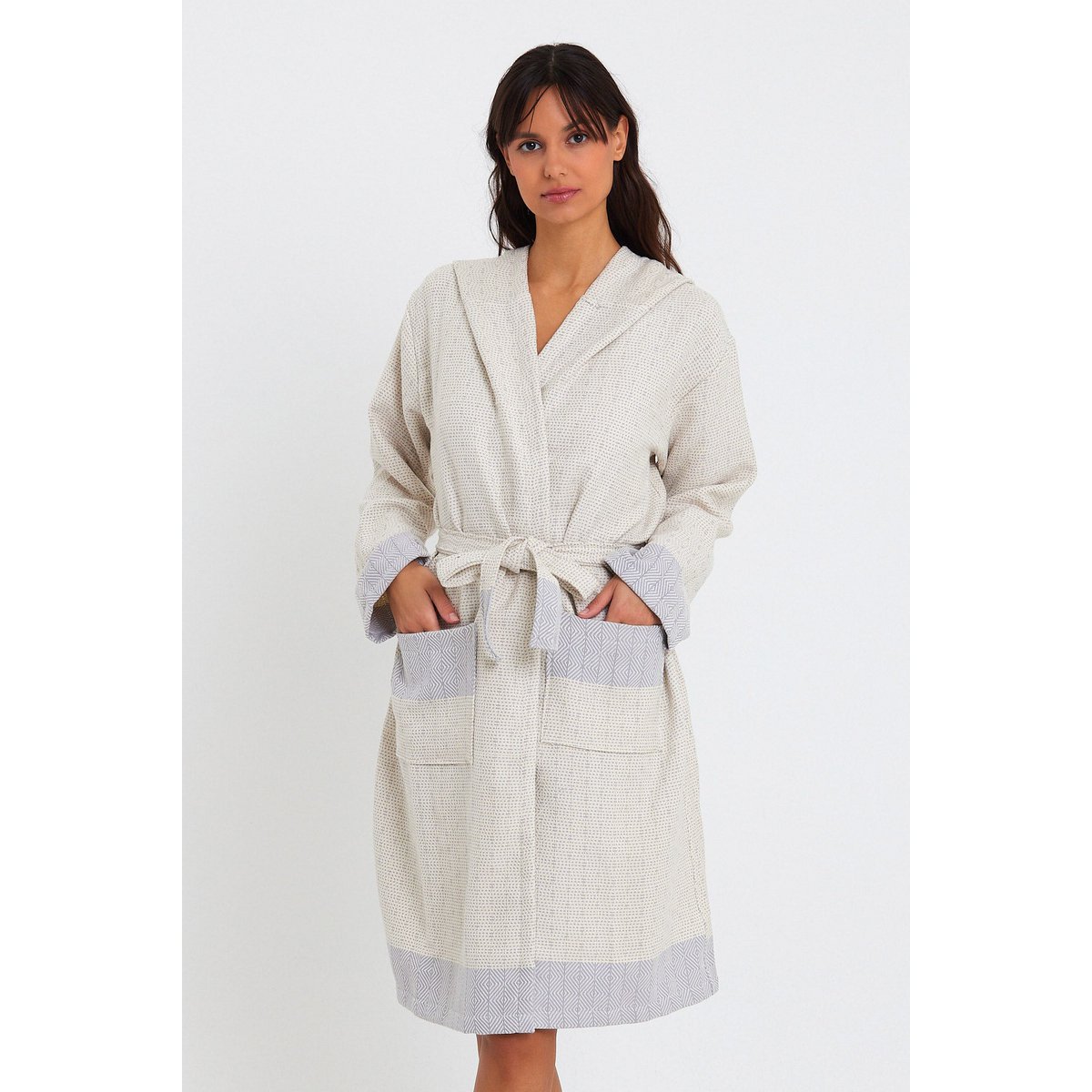 Tuval Bathrobe - Lilac