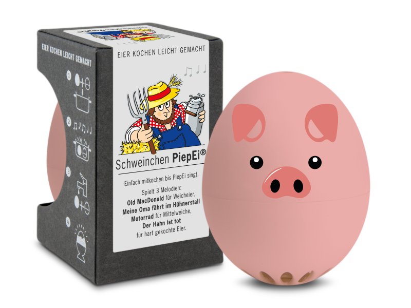Piggy PiepEi / Intelligent egg timer