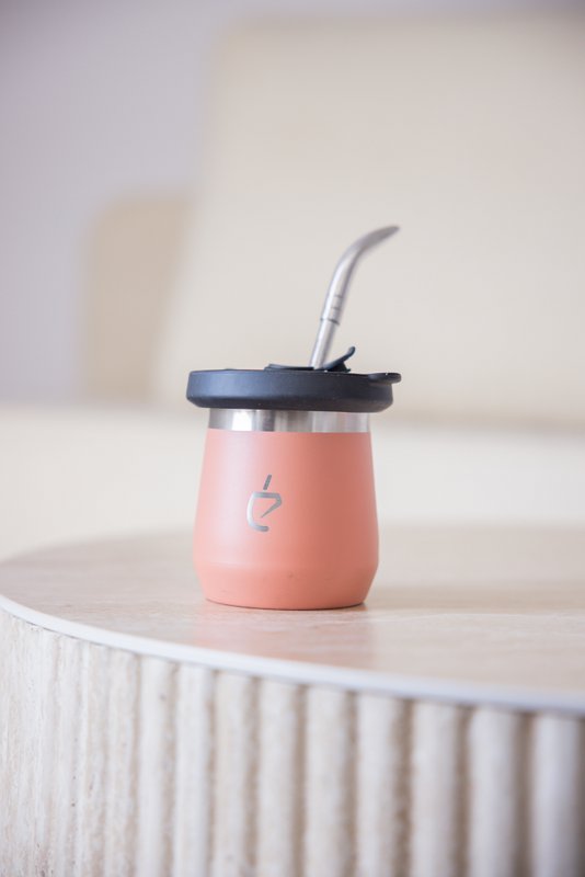 Yerba Mate Set Termolid DualFlow Pro - Sakura Pink | FN Mate®