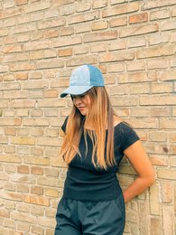 Whirl - Upcycled denim kasket