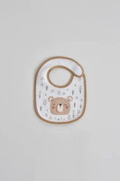 Pack of 6 Little Bear Printed Impermeable Bibs 0575S