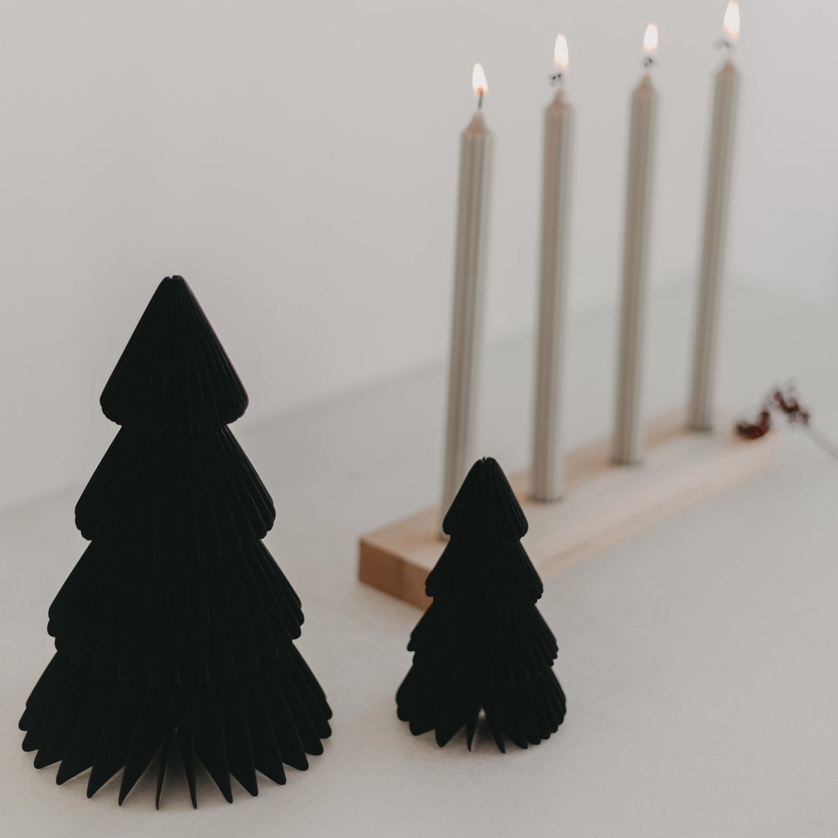 Paper fir 2 Set black (PU = 6 sets)