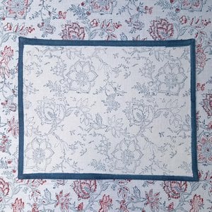Tischset 'Blume' Blau