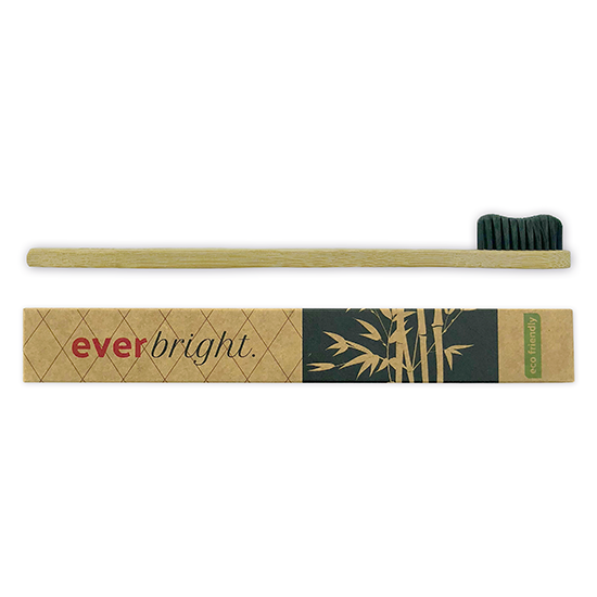 Everbright Charcoal Bamboo Tandbørste
