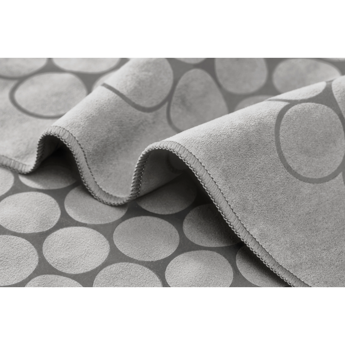 Gecko Touch Yoga Towel - Moon Grey