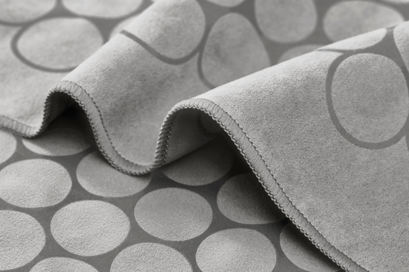 Asciugamano Gecko Touch Yoga - Grigio Luna