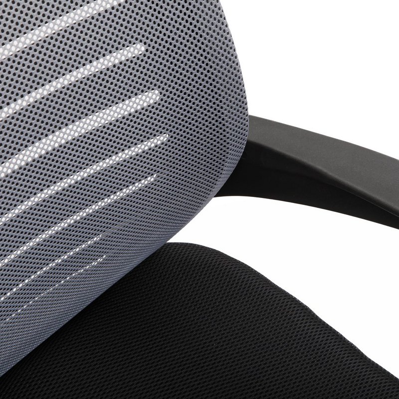 CHAISE DE BUREAU NOIR/GRIS