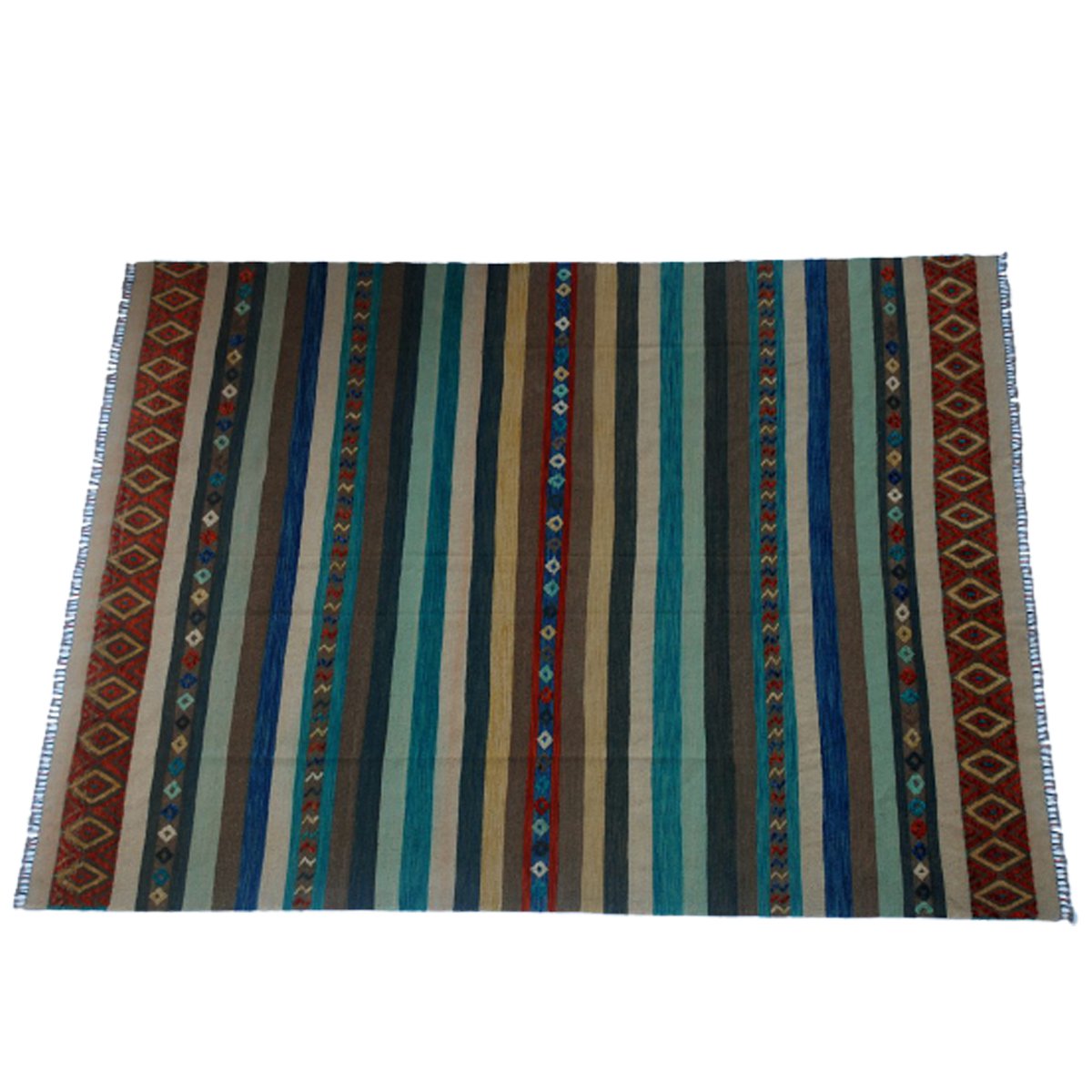 Alfombra Kilim Multicolor Soumak