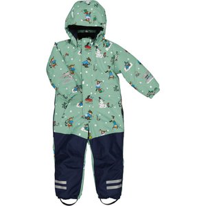 Winteroverall Pippi Langstrumpf Grau/Grün