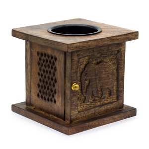 Mango wood burner - elephant