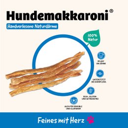 Hundesnack hundemakaroni 5 stk. × 20