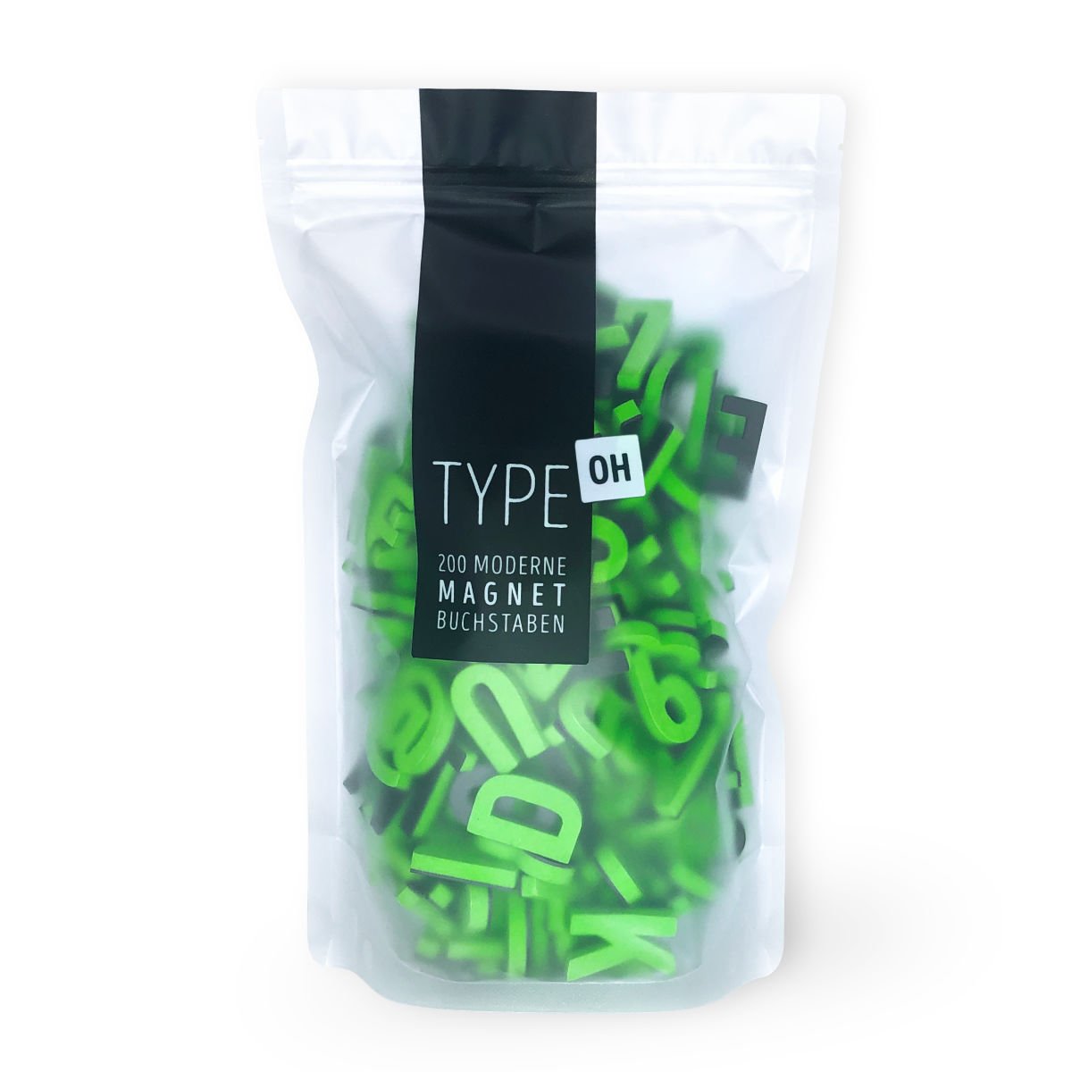 Modern magnetic letters - Unique Colors
