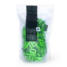Modern magnetic letters - Unique Colors