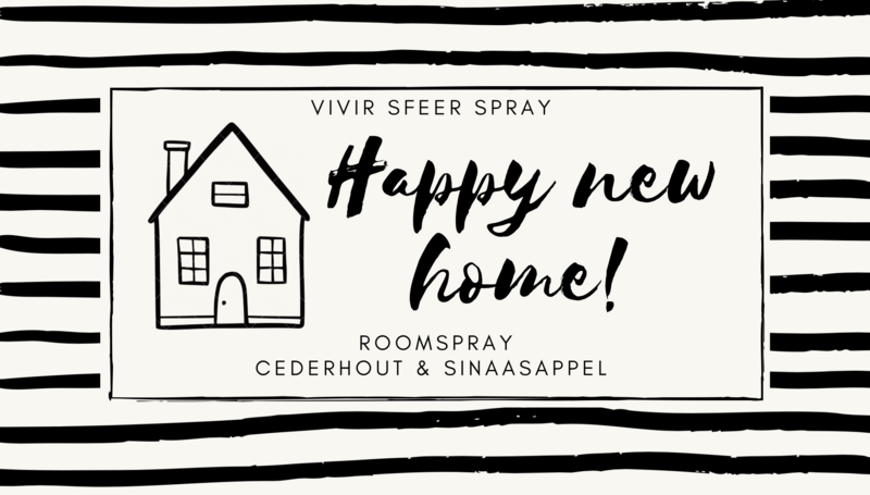 Roomspray - Happy new home!