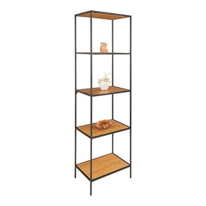 Vita Regal – Natürliche Eichenoptik, Stahl, 51 x 36 x 170 cm