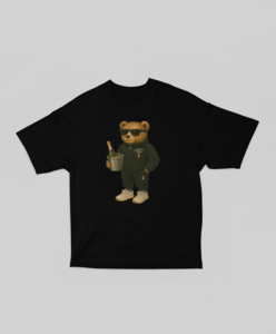 Oversized T-Shirt Prosecco Night Bear