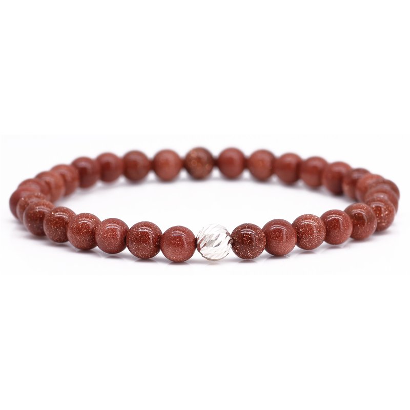 Minimal for her Red Peach Goldstone