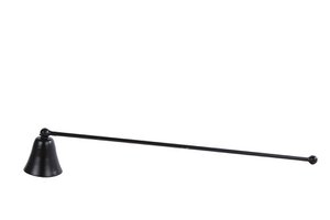Kerzenlöscher Casper aus schwarzem Metall 4x