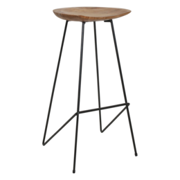 Loft barstol naturlig