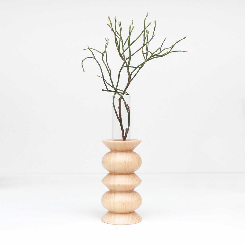 Totem Holzvase - Mittel Nº 5