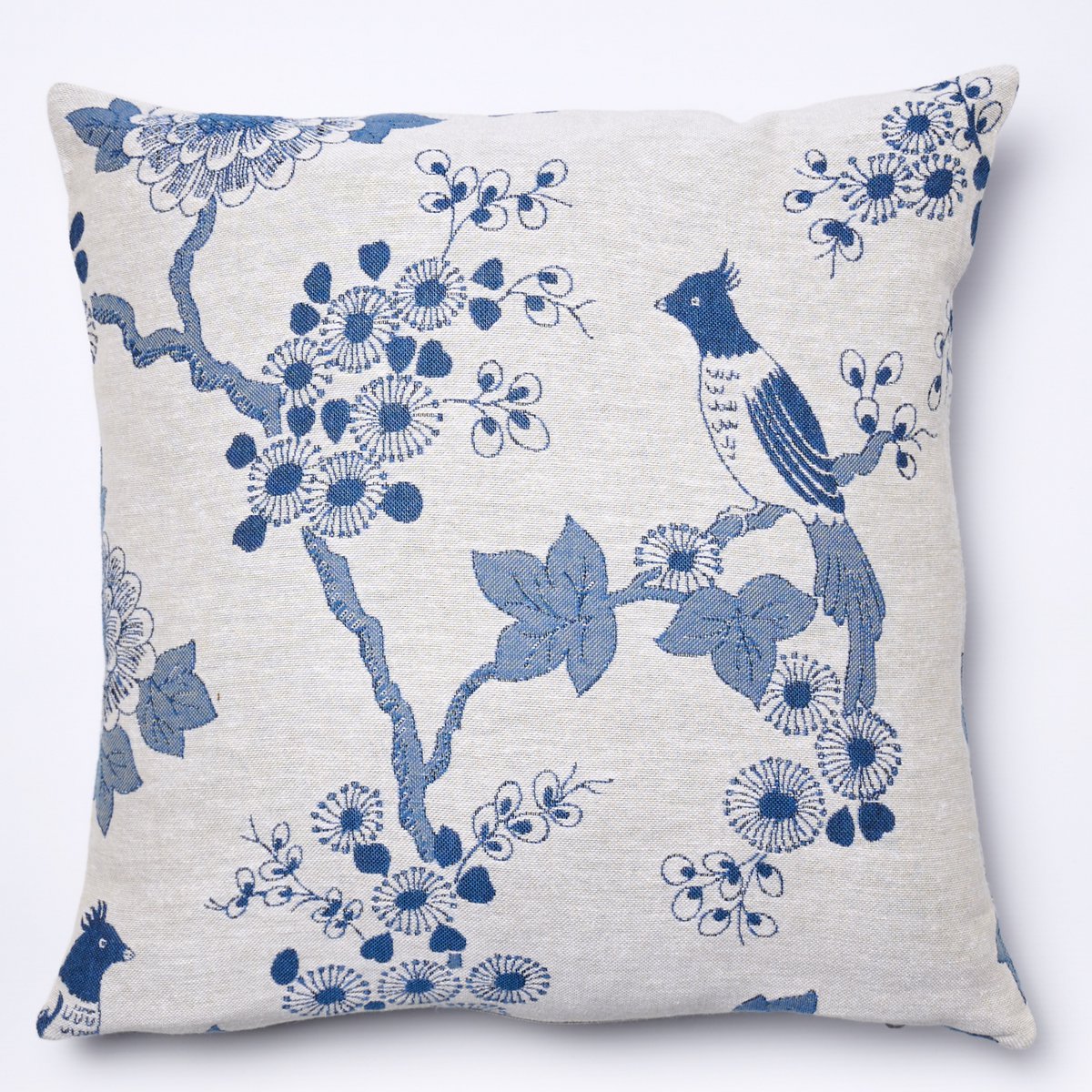 fodera per cuscino Delft Bird, 46x46 cm