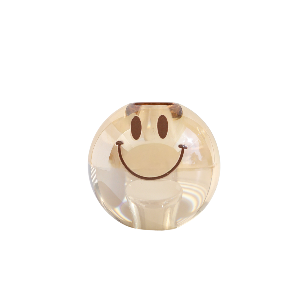 Candlestick Happy Brown