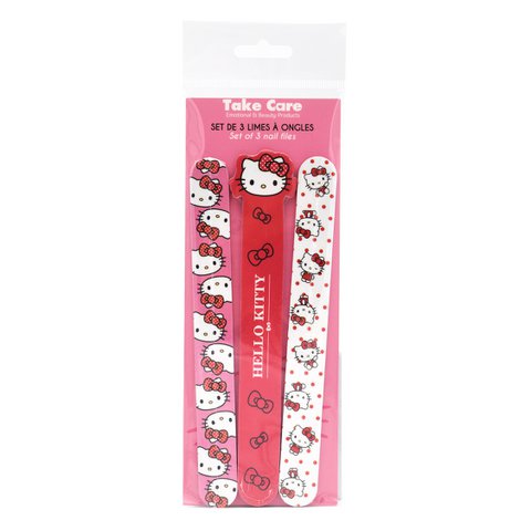 Hallo Kitty -Set von 3 Nageldateien