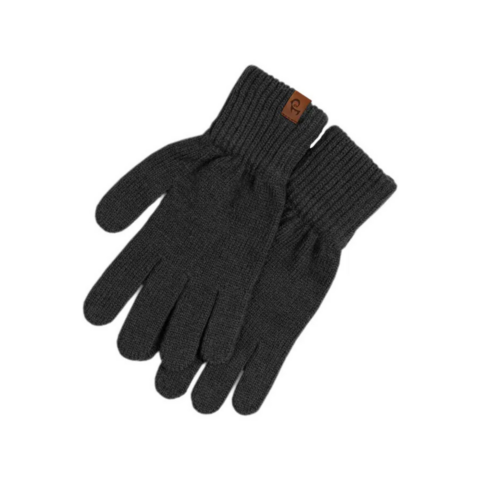 Herenhandschoenen van gebreide wol