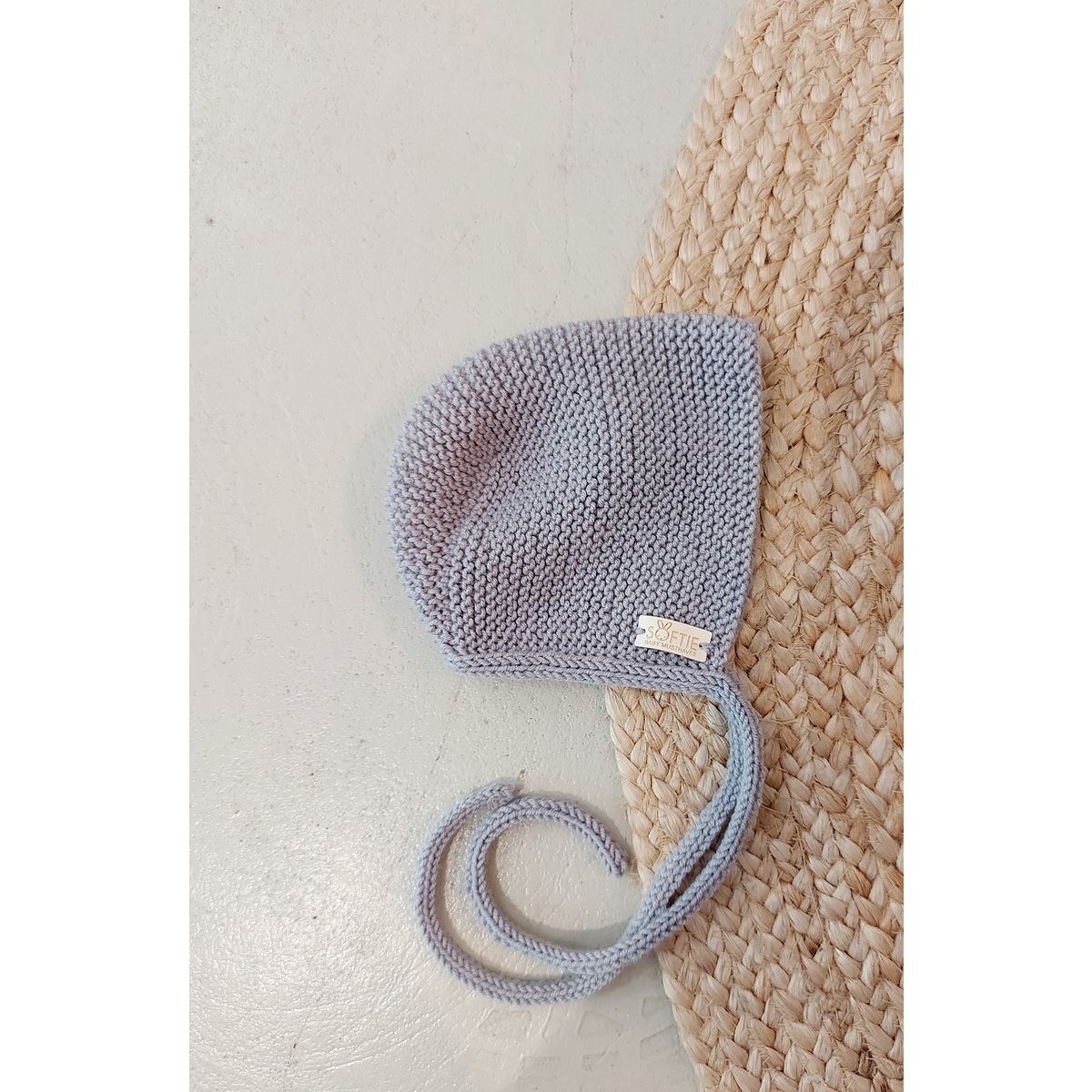Bonnet mérinos gris