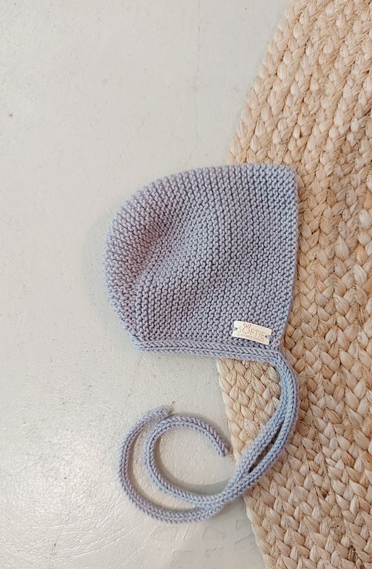 Bonnet mérinos gris