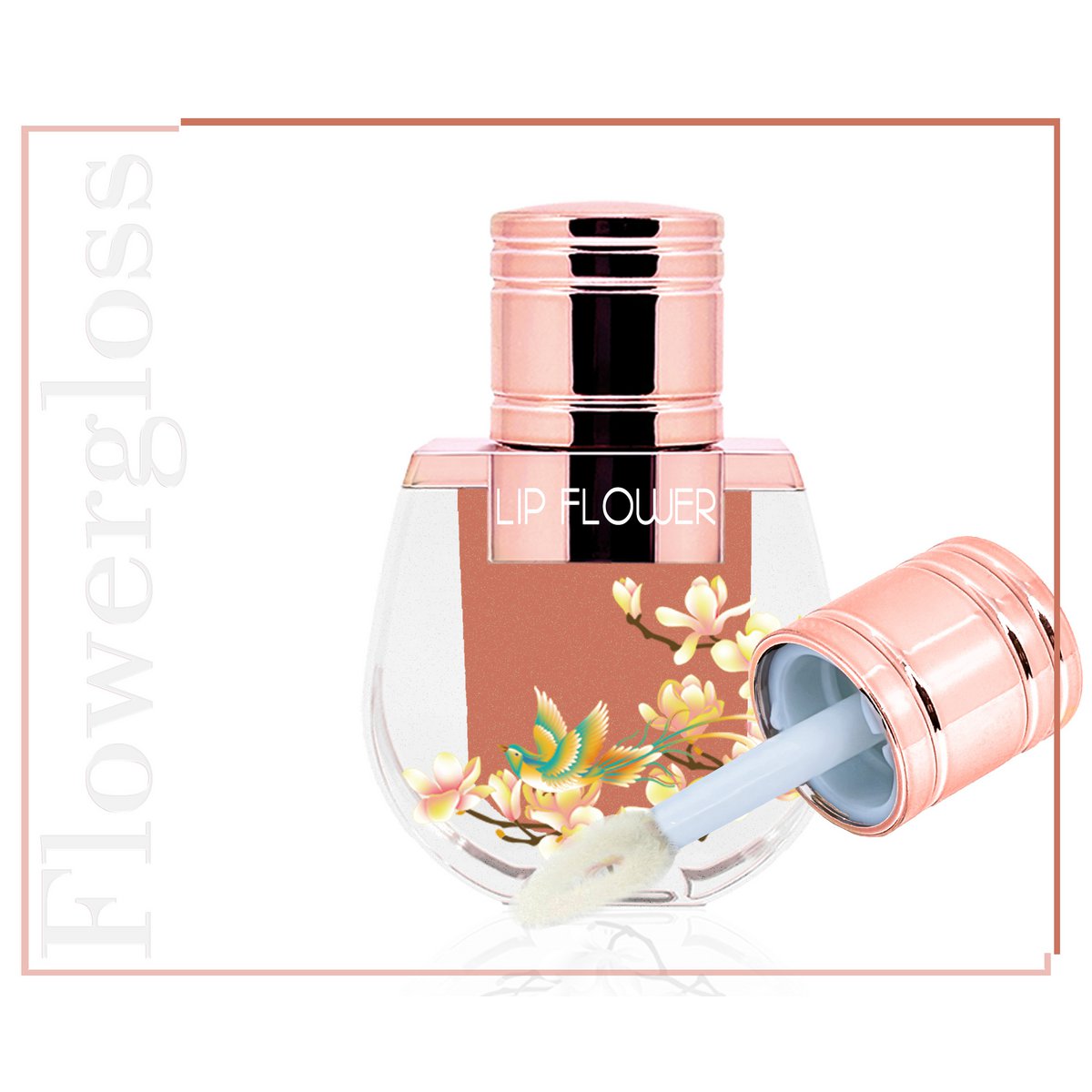 Flowergloss FG10 Frangipani | made from fruit and vegetables 💚 Vegan without titanium dioxide “NEW”