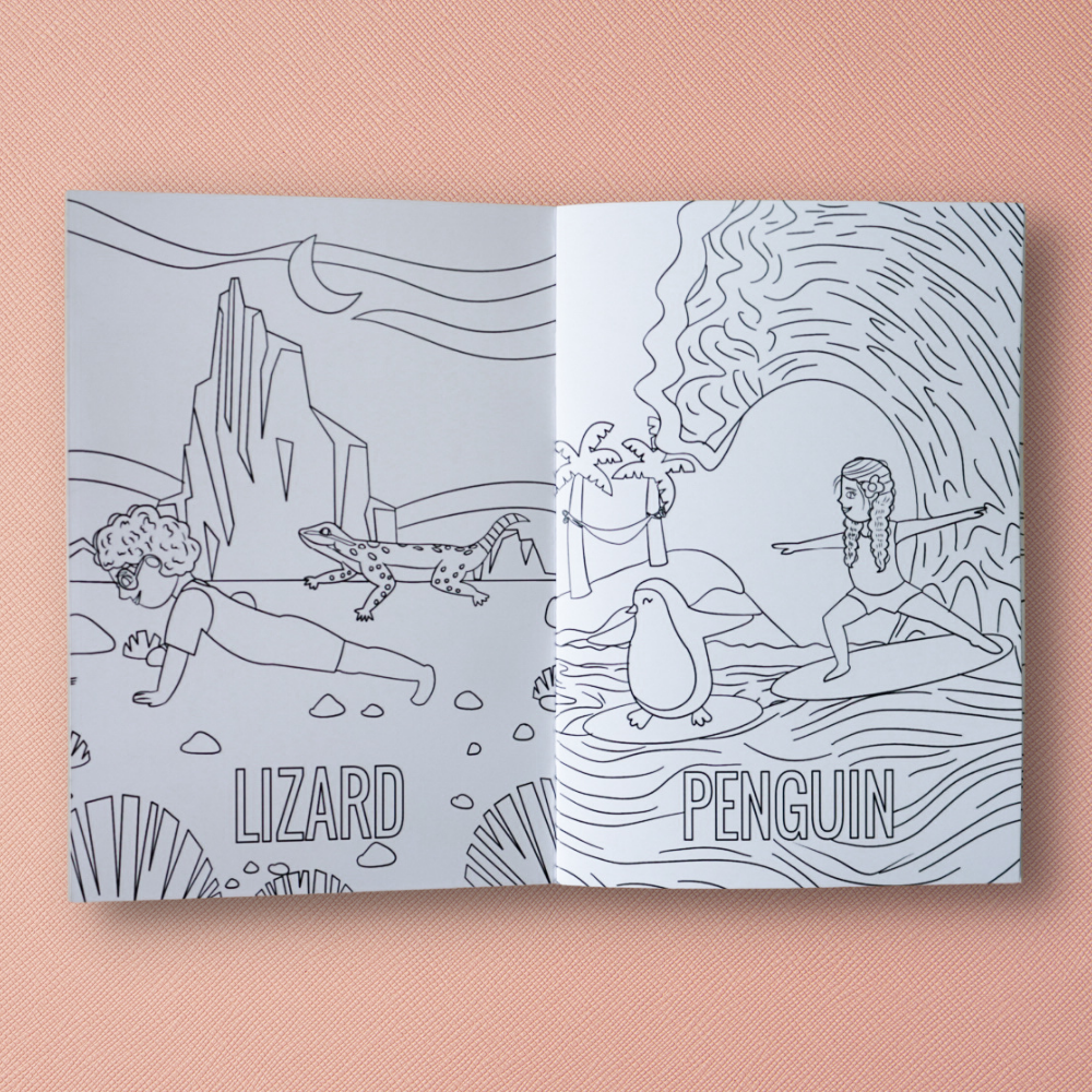 Libro para colorear para niños - Regalo de Navidad