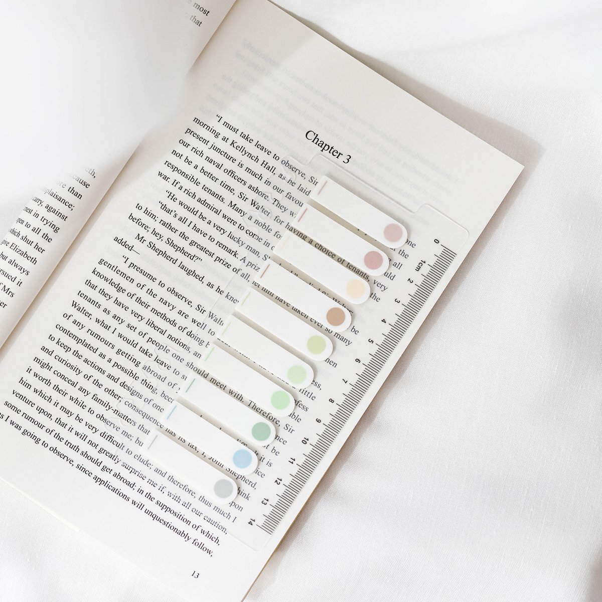 Meadow Mist | Ordinate Haftnotizen | Sticky Notes Pastell | Sticky Notes | Index Tabs | Sticky Notes Transparent | Sticky Tabs | Book Tabs | Annotating Tabs | Klebezettel Schule | Büro | 200 Stücke