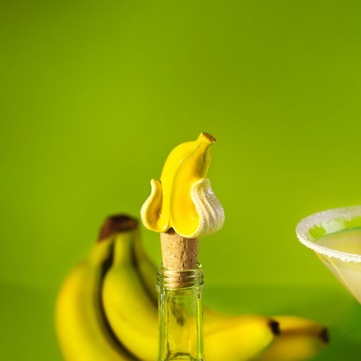 Sellador de botellas Banana Romance