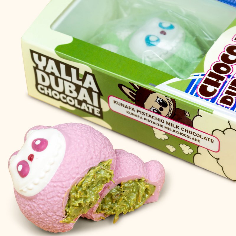 Choco Bubu – Virale Pistazie – Rosa