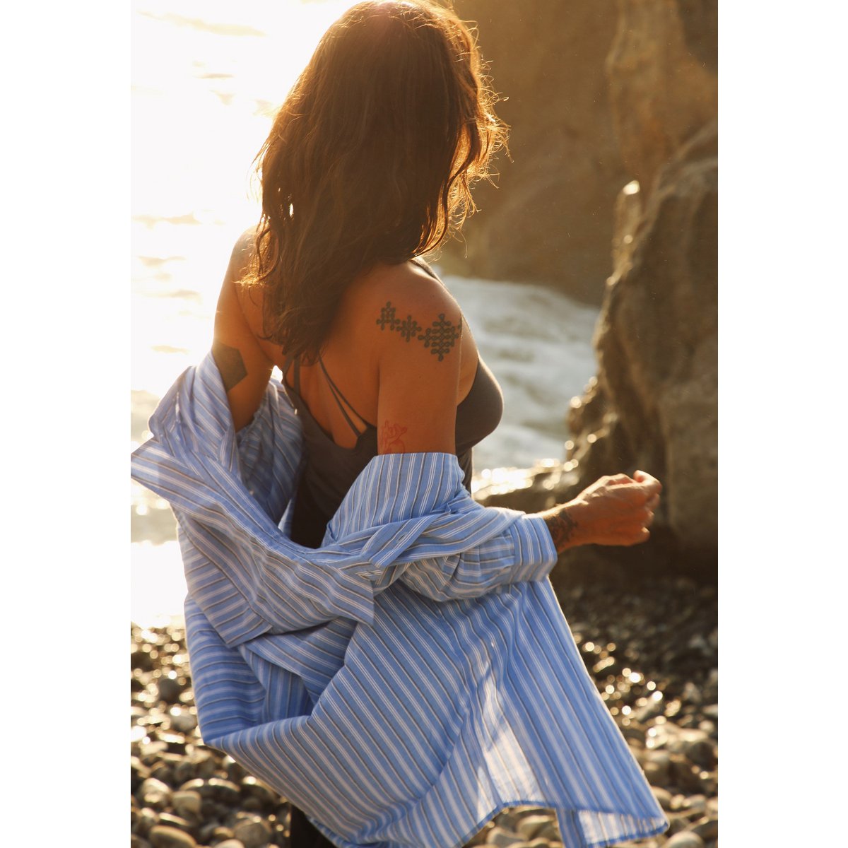 gaia shirt stripe