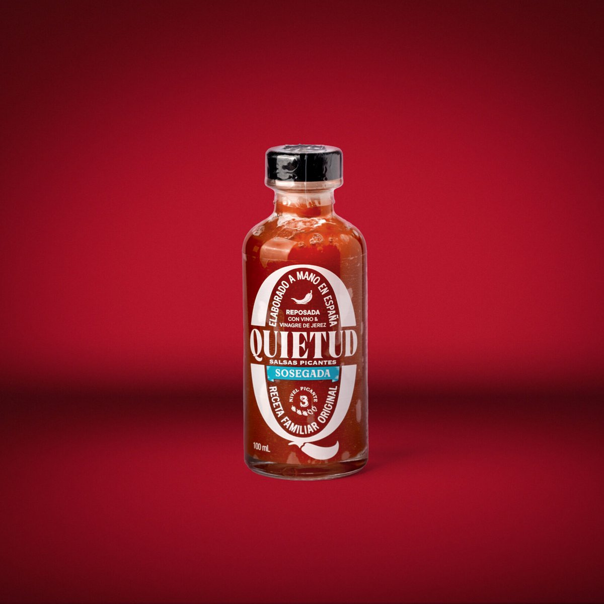 Beruhigende Sauce, 100-ml-Flasche.