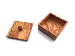 Mini storage box with lid