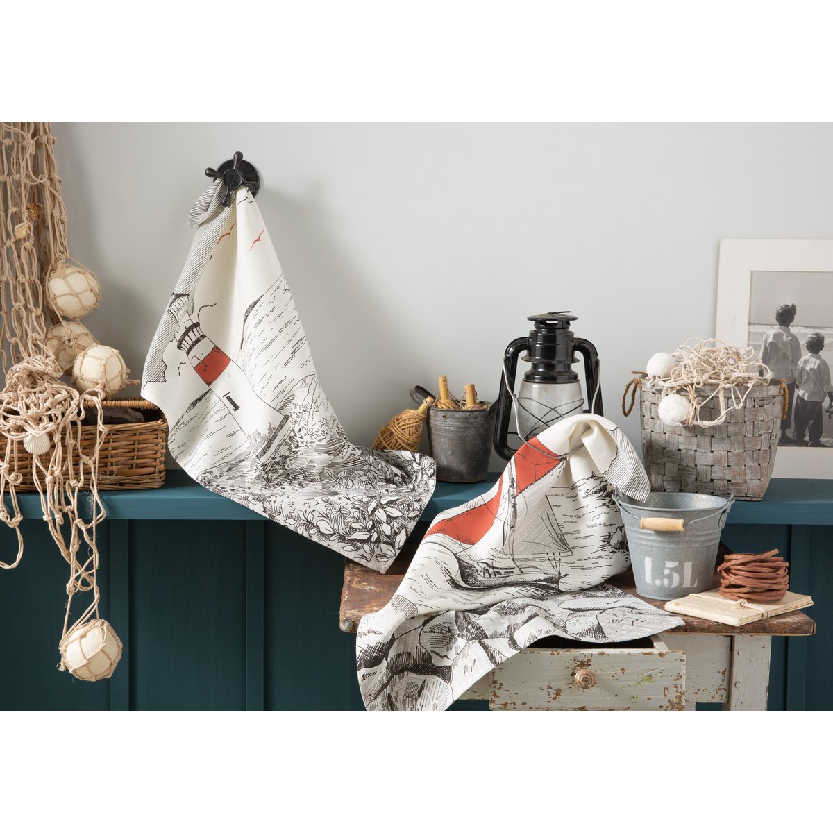 Tea Towel Voilier