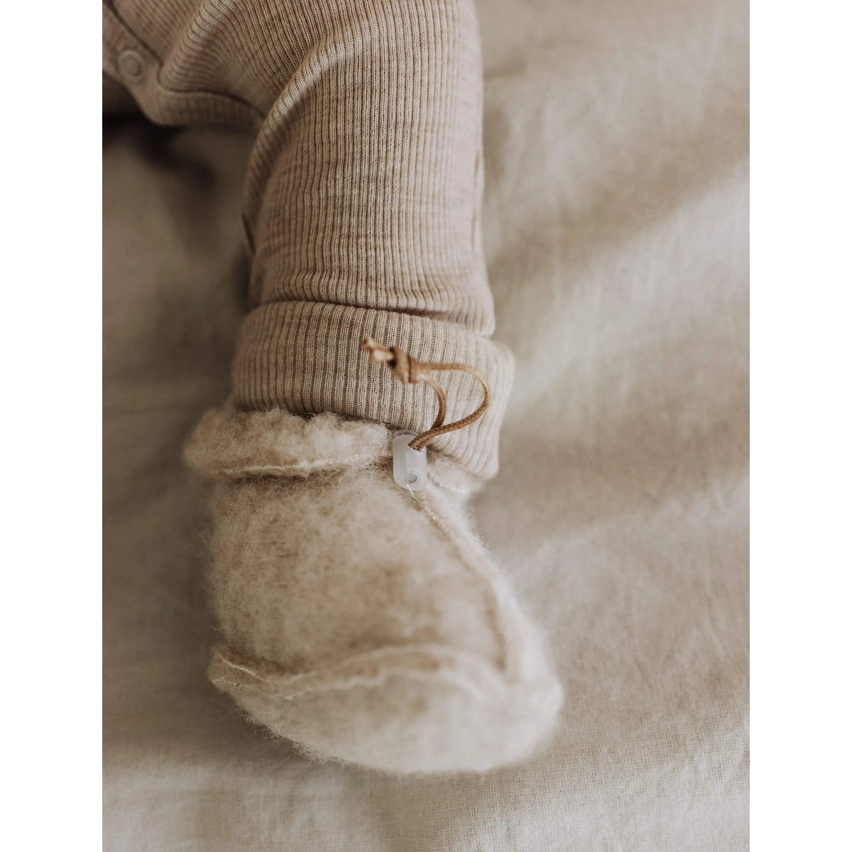 Baby Slippers - Merinowol