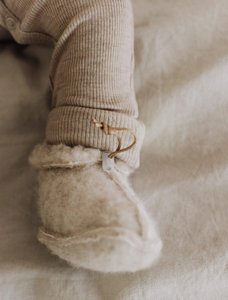 Babyschuhe - Merinowol